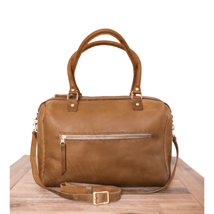 Classic Leather Priscilla Handbag - SWISH AND SWANK