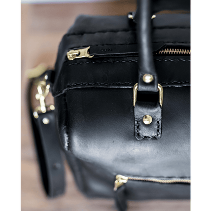 Classic Leather Priscilla Handbag - SWISH AND SWANK