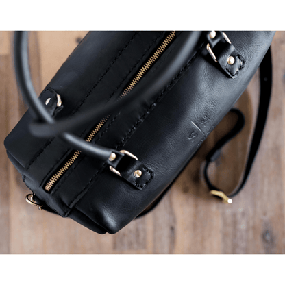 Classic Leather Priscilla Handbag - SWISH AND SWANK