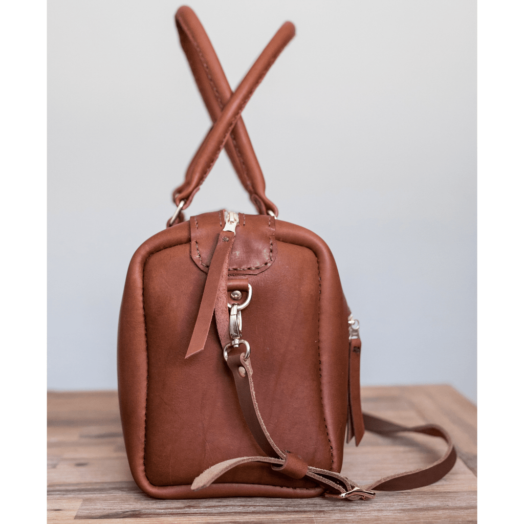 Classic Leather Priscilla Handbag - SWISH AND SWANK