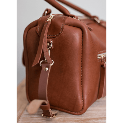 Classic Leather Priscilla Handbag - SWISH AND SWANK