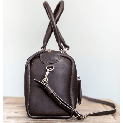 Classic Leather Priscilla Handbag - SWISH AND SWANK