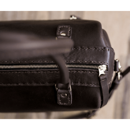 Classic Leather Priscilla Handbag - SWISH AND SWANK