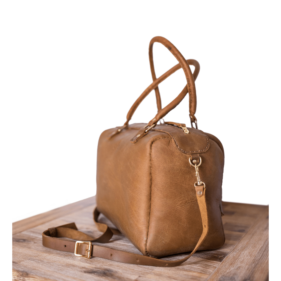 Classic Leather Priscilla Handbag - SWISH AND SWANK