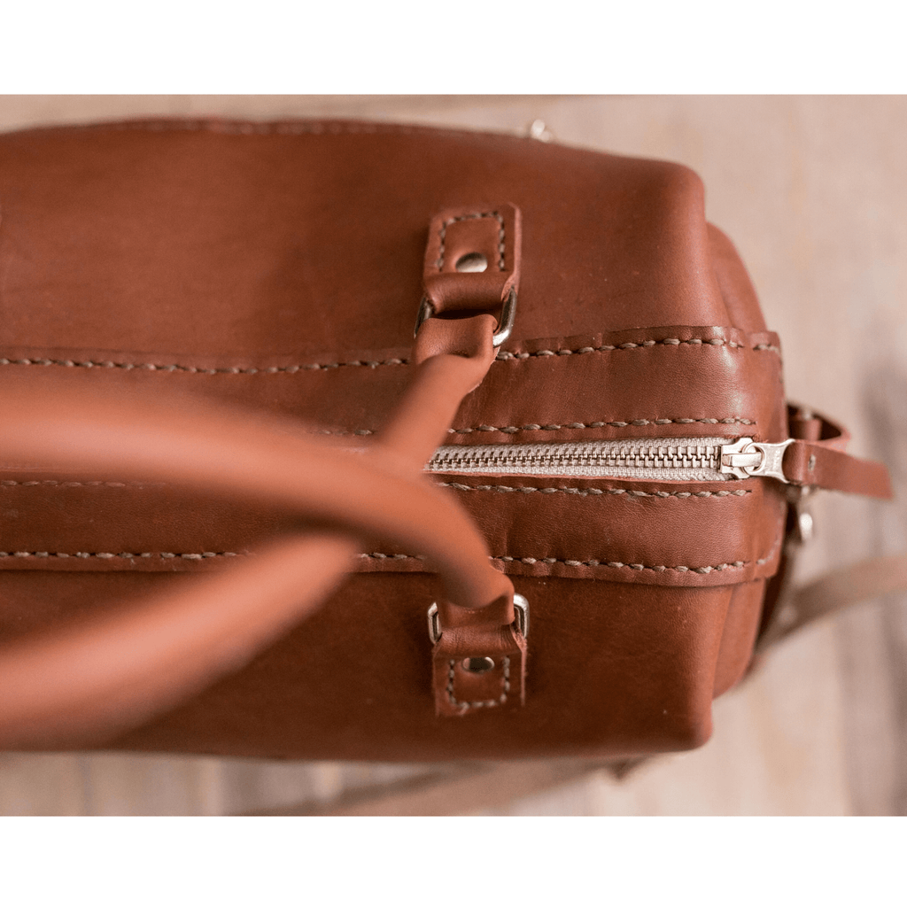 Classic Leather Priscilla Handbag - SWISH AND SWANK