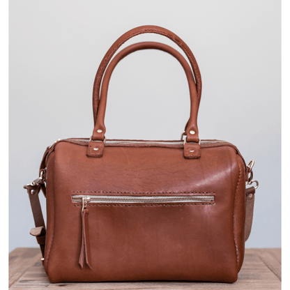 Classic Leather Priscilla Handbag - SWISH AND SWANK