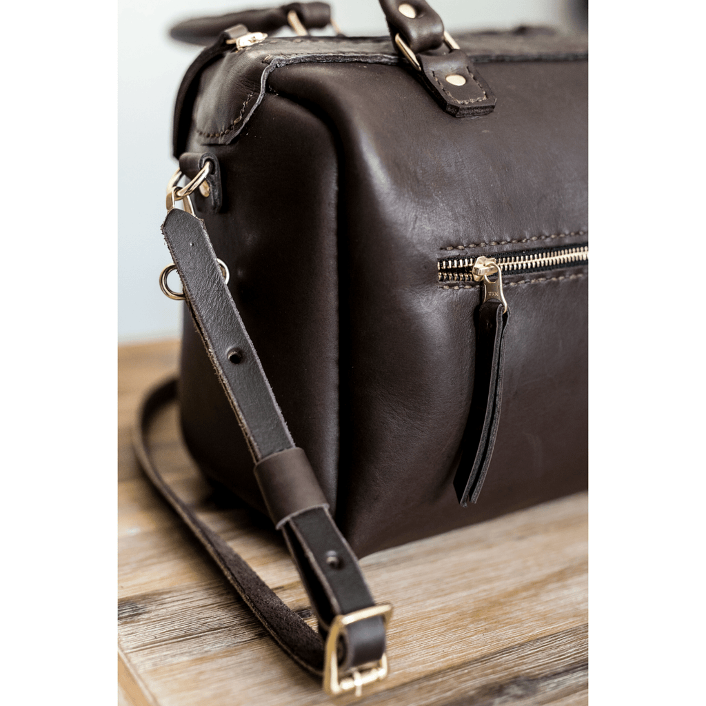 Classic Leather Priscilla Handbag - SWISH AND SWANK
