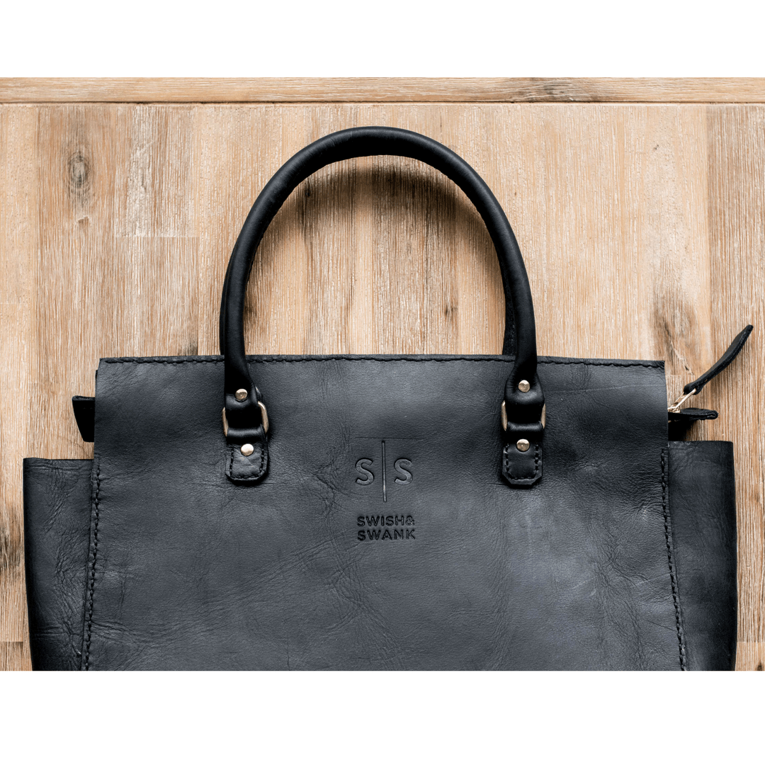 Classic Naomi Leather Handbag - SWISH AND SWANK