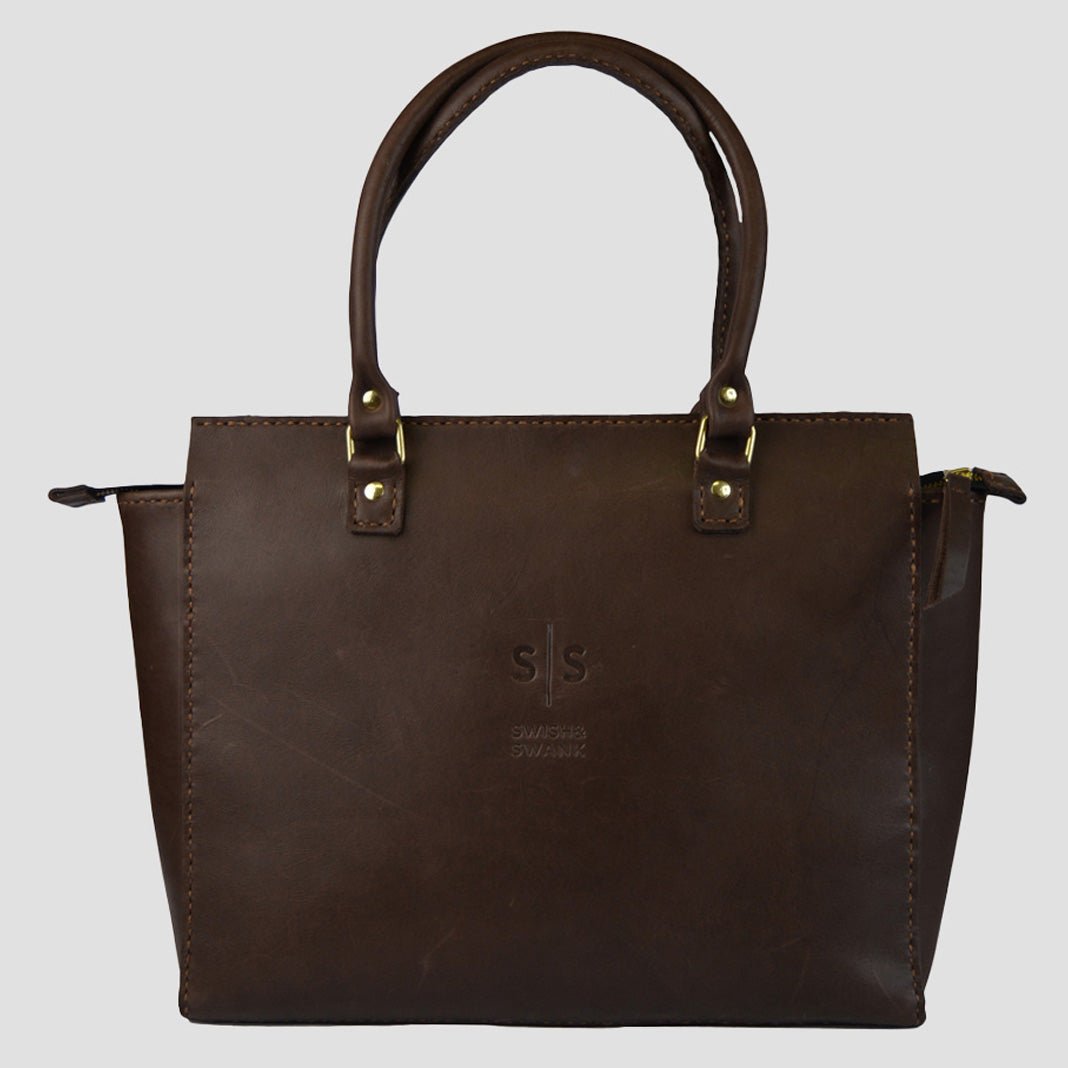 Classic Naomi Leather Handbag - SWISH AND SWANK