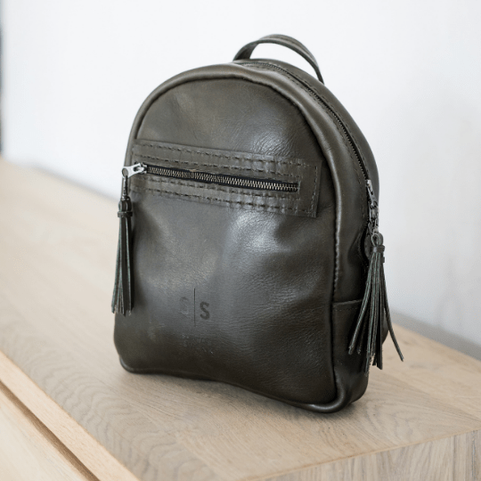 La Petite Leather Ladies Backpack - SWISH AND SWANK