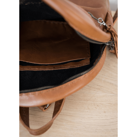 La Petite Leather Ladies Backpack - SWISH AND SWANK