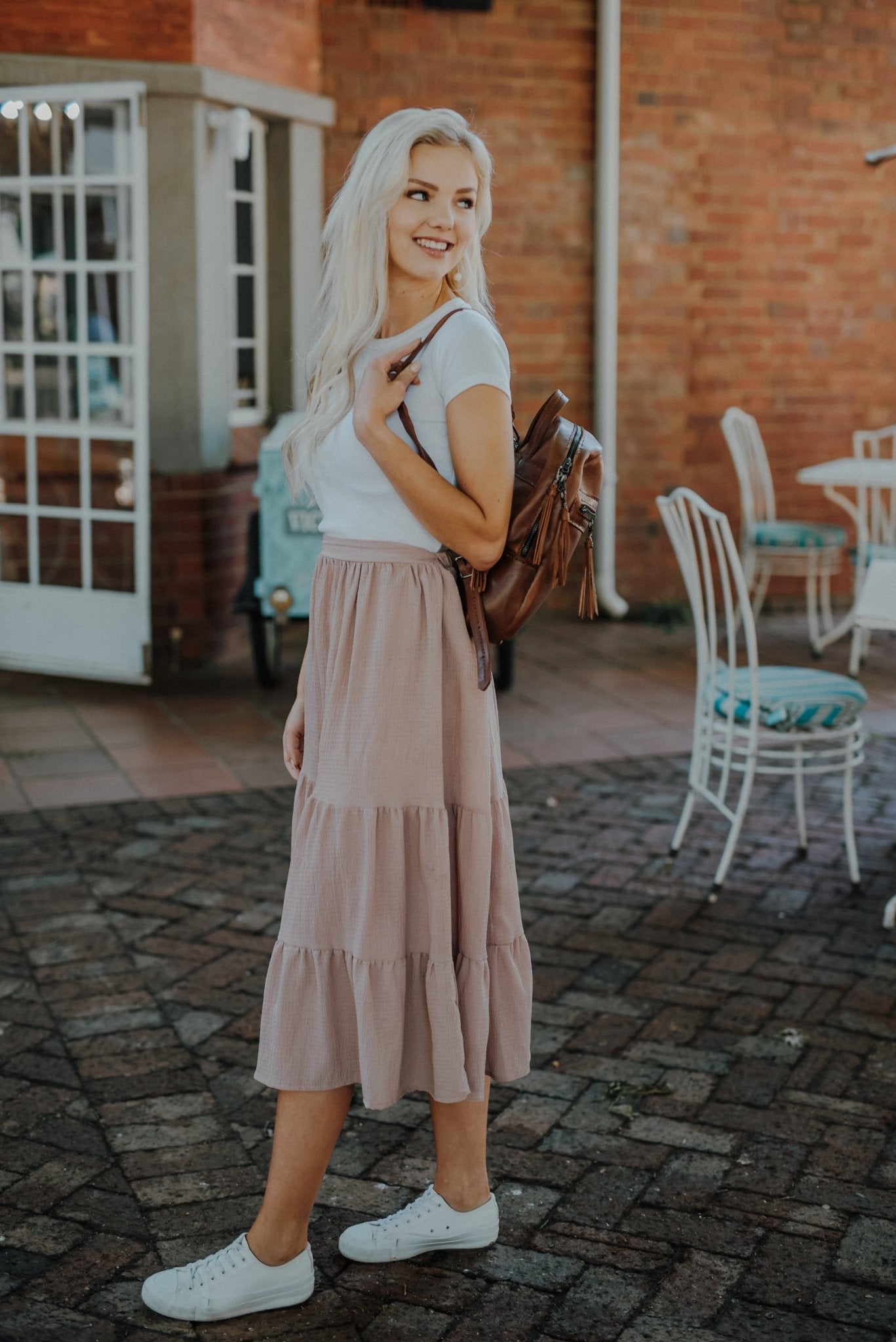 La Petite Leather Ladies Backpack - SWISH AND SWANK