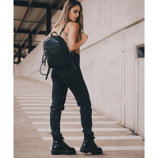 La Petite Leather Ladies Backpack - SWISH AND SWANK