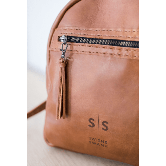 La Petite Leather Ladies Backpack - SWISH AND SWANK