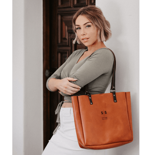 Premium Eve Leather Tote Bag 2.1 - SWISH AND SWANK