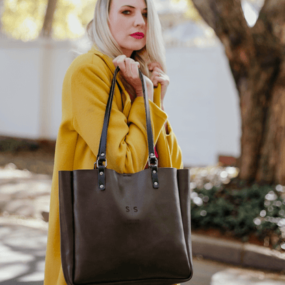 Premium Eve Leather Tote Bag 2.1 - SWISH AND SWANK