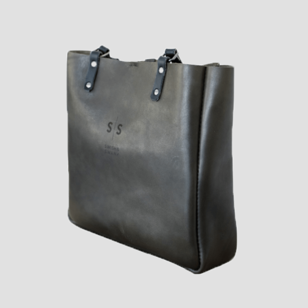 Premium Eve Leather Tote Bag 2.1 - SWISH AND SWANK