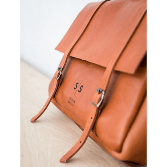 Premium Leather Boaz Briefcase 2.1 - SWISH AND SWANK