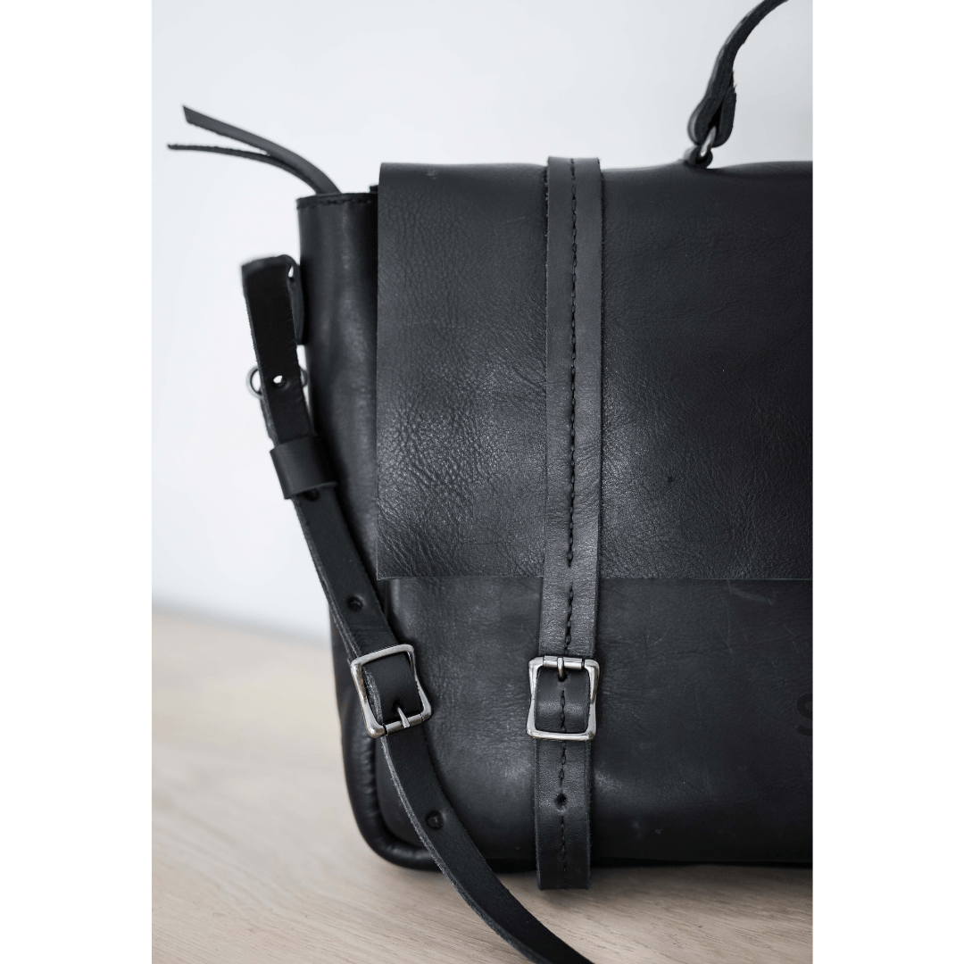 Premium Leather Boaz Briefcase 2.1 - SWISH AND SWANK