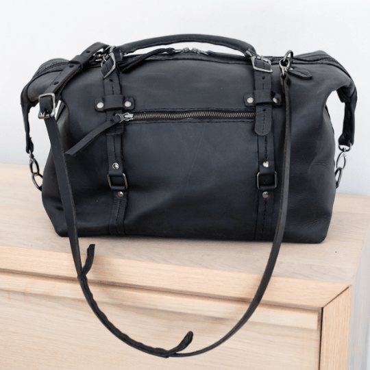 Premium Leather Duffle Bag 2.1 - SWISH AND SWANK