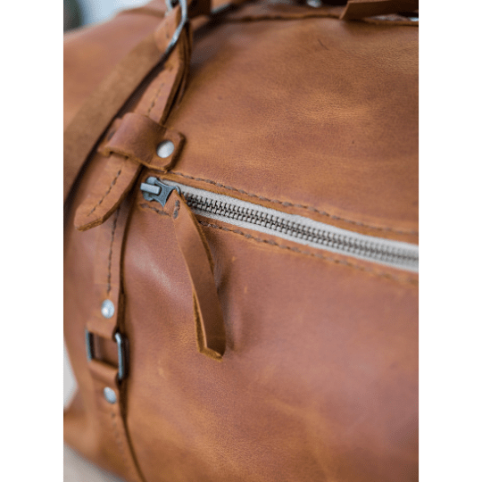 Premium Leather Duffle Bag 2.1 - SWISH AND SWANK