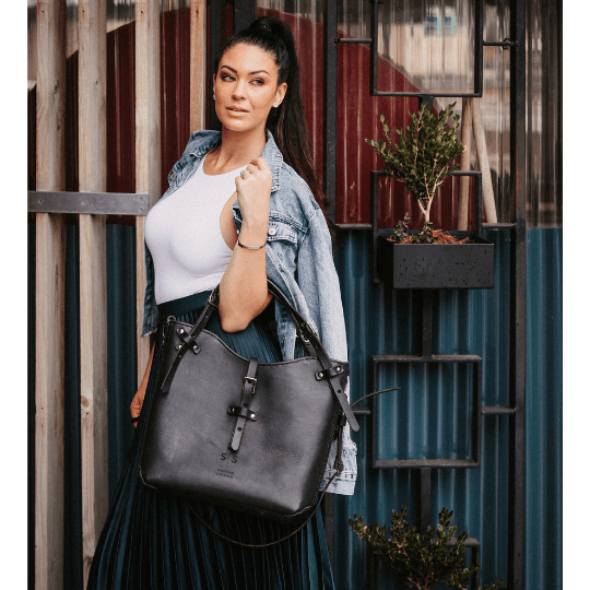 Premium Leather Esther Handbag 2.1 - SWISH AND SWANK