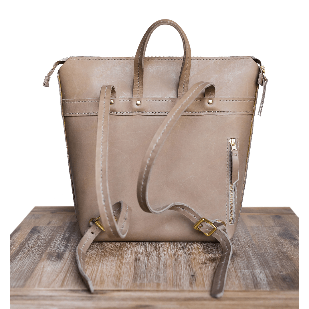 Premium Leather Ladies Backpack - SWISH AND SWANK