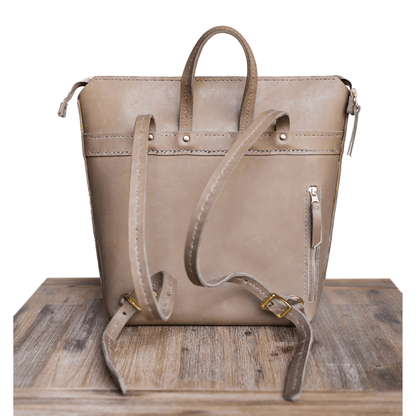 Premium Leather Ladies Backpack - SWISH AND SWANK