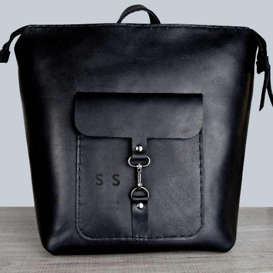 Premium Leather Ladies Backpack - SWISH AND SWANK