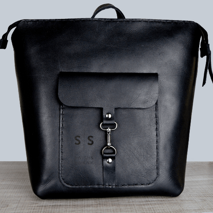 Premium Leather Ladies Backpack - SWISH AND SWANK