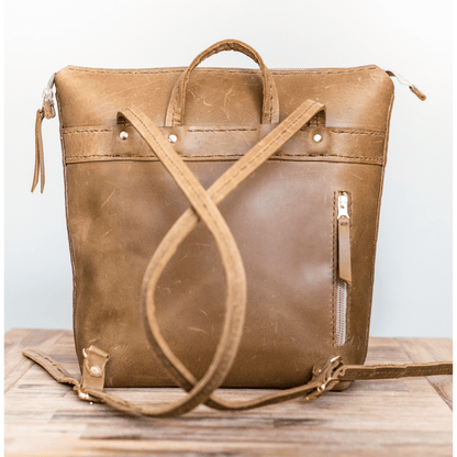 Premium Leather Ladies Backpack - SWISH AND SWANK