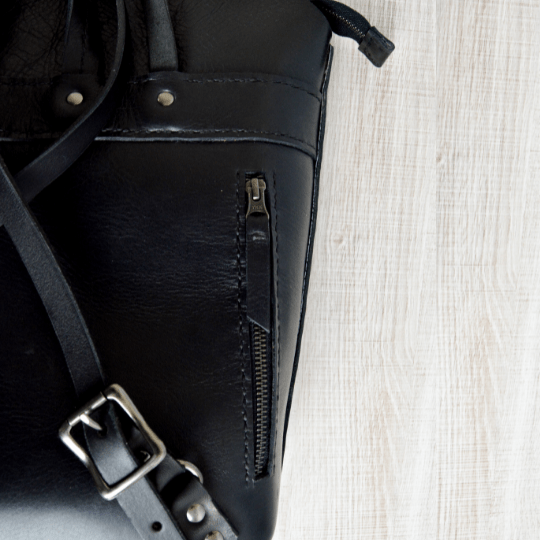 Premium Leather Ladies Backpack - SWISH AND SWANK