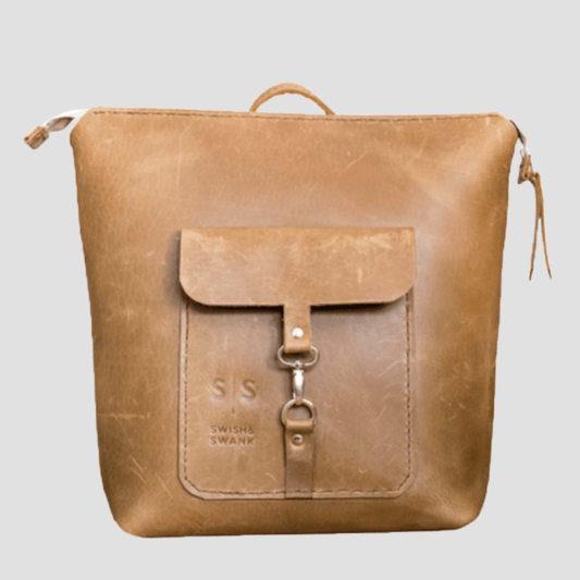 Premium Leather Ladies Backpack - SWISH AND SWANK