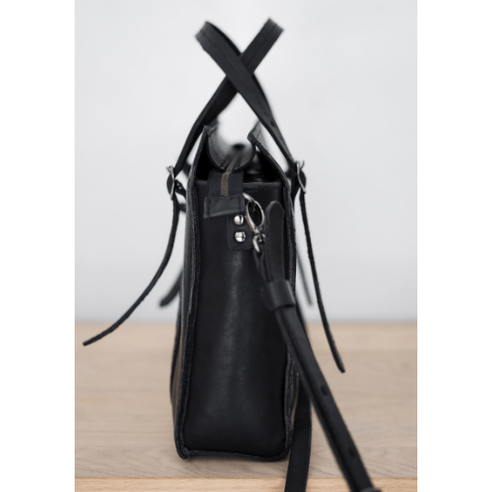 Premium Leather Ladies Briefcase - SWISH AND SWANK
