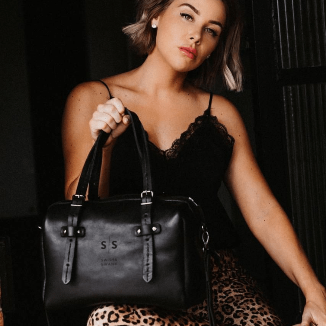 Premium Leather Priscilla Handbag 2.1 - SWISH AND SWANK