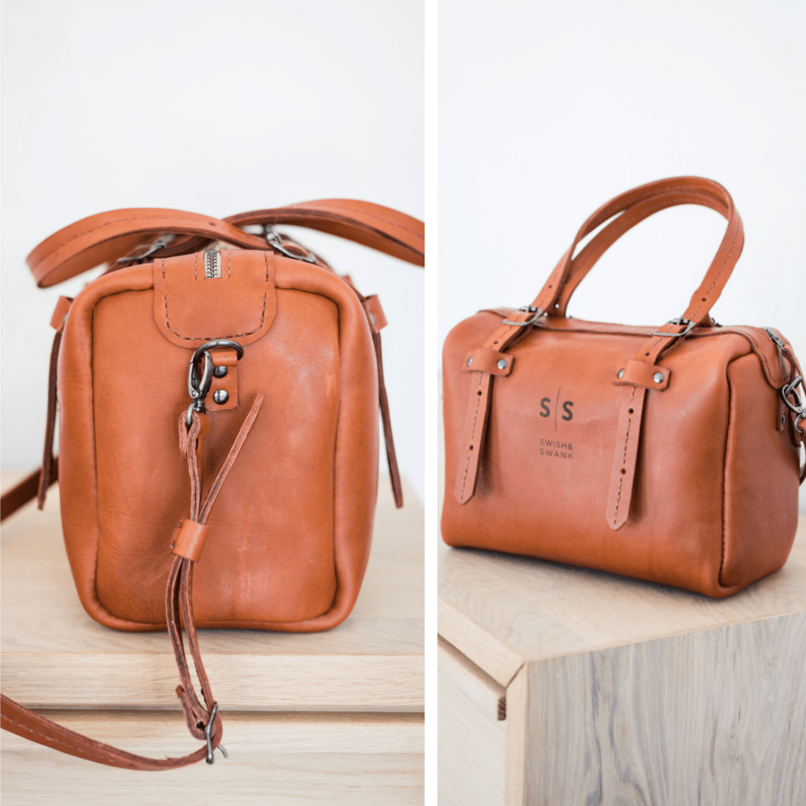 Premium Leather Priscilla Handbag 2.1 - SWISH AND SWANK