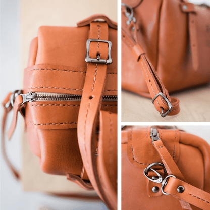 Premium Leather Priscilla Handbag 2.1 - SWISH AND SWANK