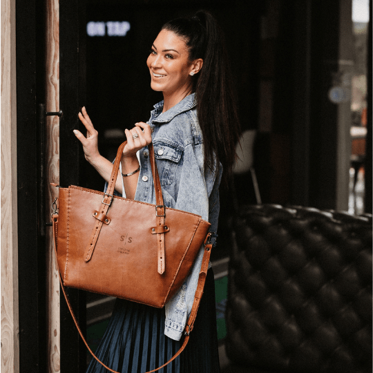 Premium Naomi Leather Handbag 2.1 - SWISH AND SWANK