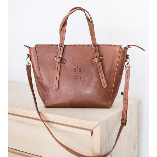Premium Naomi Leather Handbag 2.1 - SWISH AND SWANK