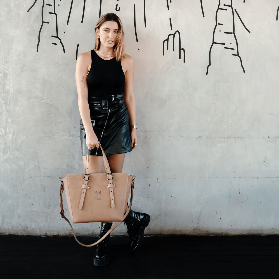 Premium Naomi Leather Handbag 2.1 - SWISH AND SWANK