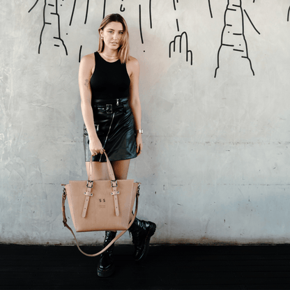 Premium Naomi Leather Handbag 2.1 - SWISH AND SWANK