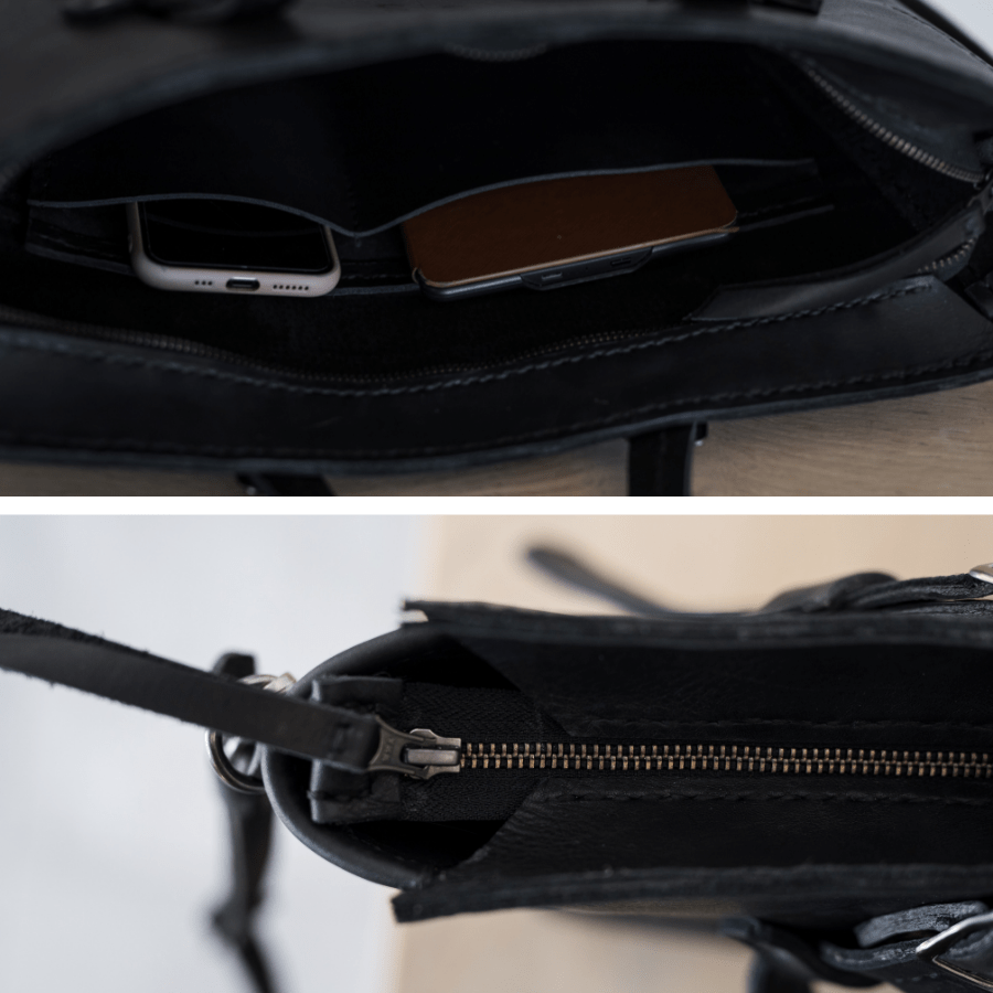 Premium Naomi Leather Handbag 2.1 - SWISH AND SWANK