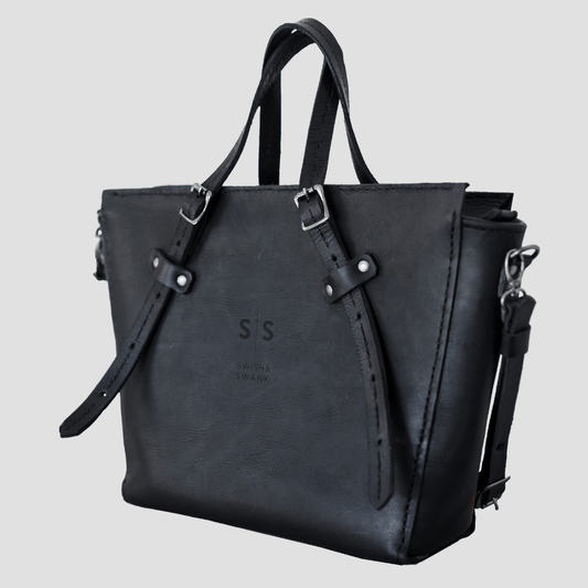 Premium Naomi Leather Handbag 2.1 - SWISH AND SWANK