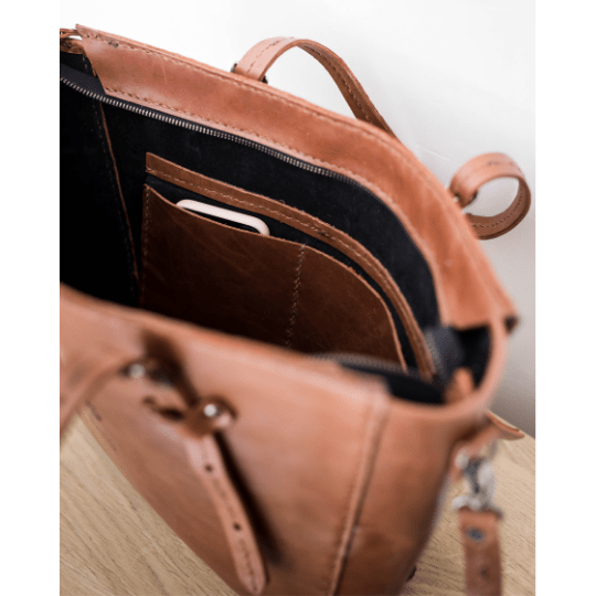Premium Naomi Leather Handbag 2.1 - SWISH AND SWANK