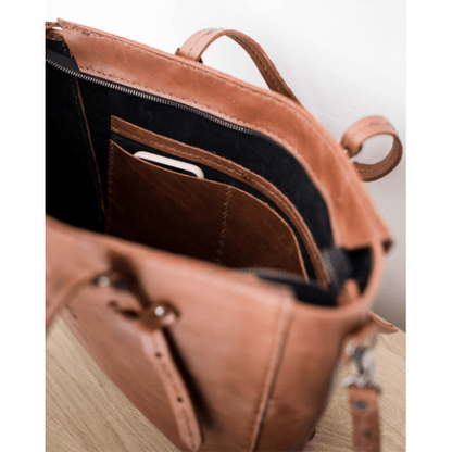 Premium Naomi Leather Handbag 2.1 - SWISH AND SWANK