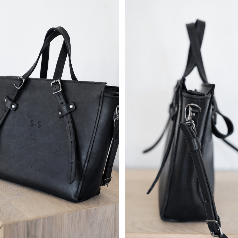 Premium Naomi Leather Handbag 2.1 - SWISH AND SWANK