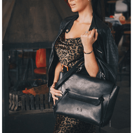 Rebekah Genuine Leather Handbag - SWISH AND SWANK