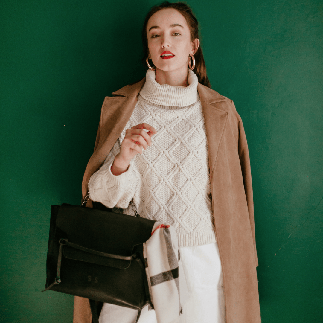 Rebekah Genuine Leather Handbag - SWISH AND SWANK