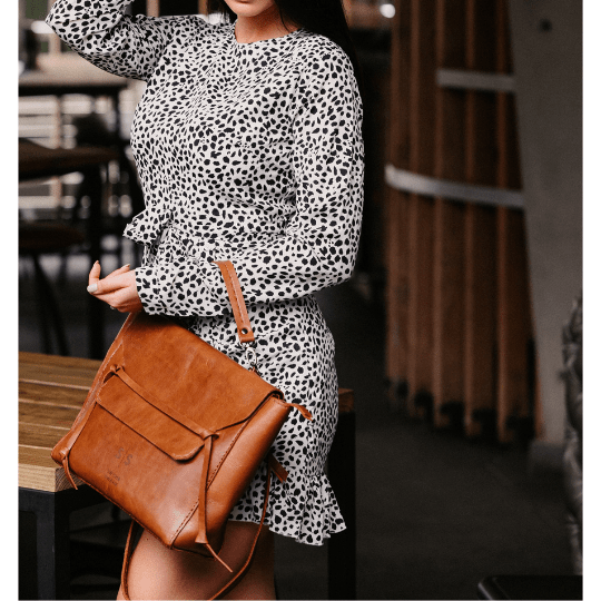Rebekah Genuine Leather Handbag - SWISH AND SWANK