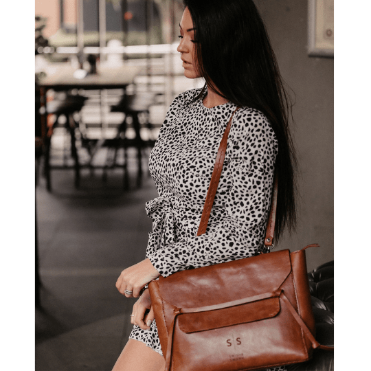 Rebekah Genuine Leather Handbag - SWISH AND SWANK